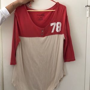Free people baseball tee